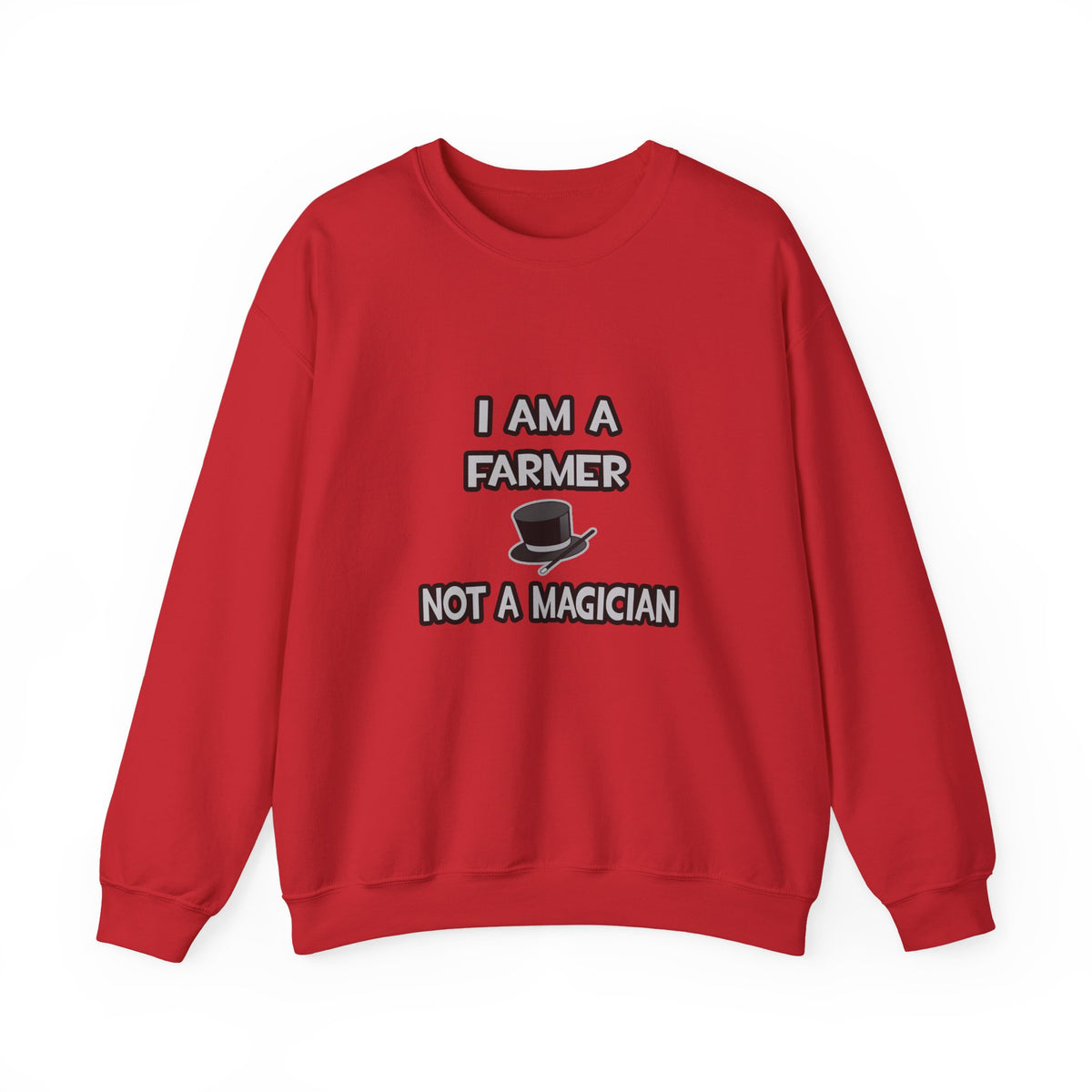 I Am A Farmer ... Not A Magician - Unisex Heavy Blend™ Crewneck Sweatshirt