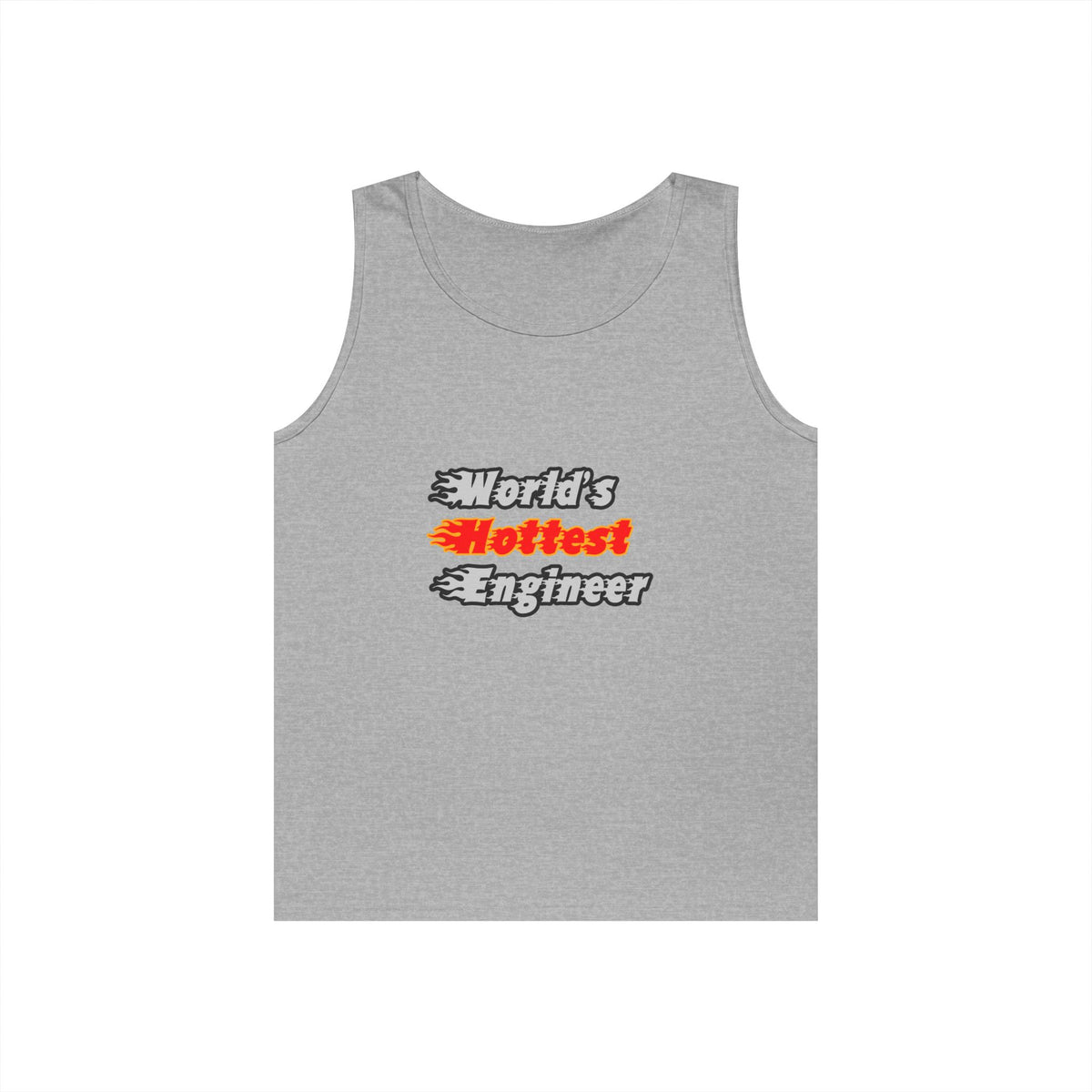 World's Hottest Engineer - Unisex Heavy Cotton Tank Top