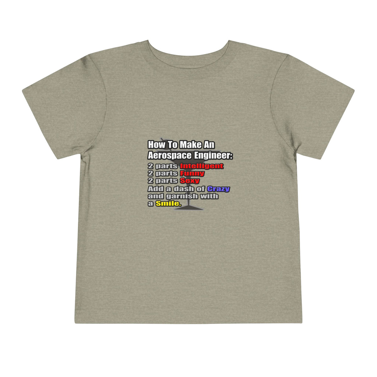 How To Make an Aerospace Engineer - Toddler Short Sleeve Tee