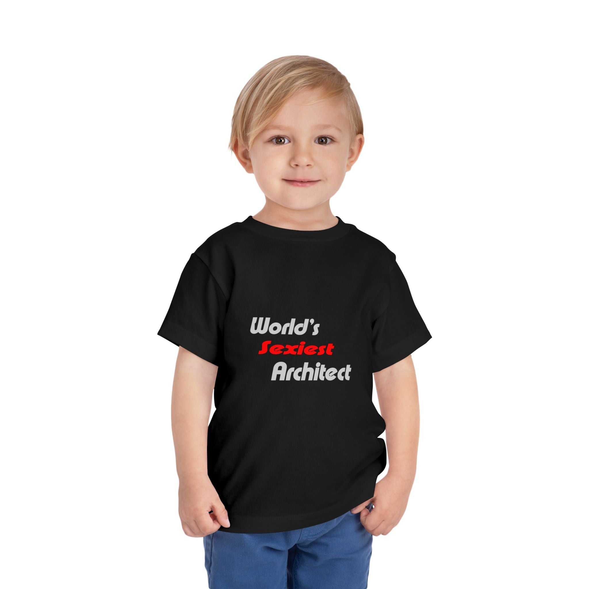 World's Sexiest Architect - Toddler Short Sleeve Tee