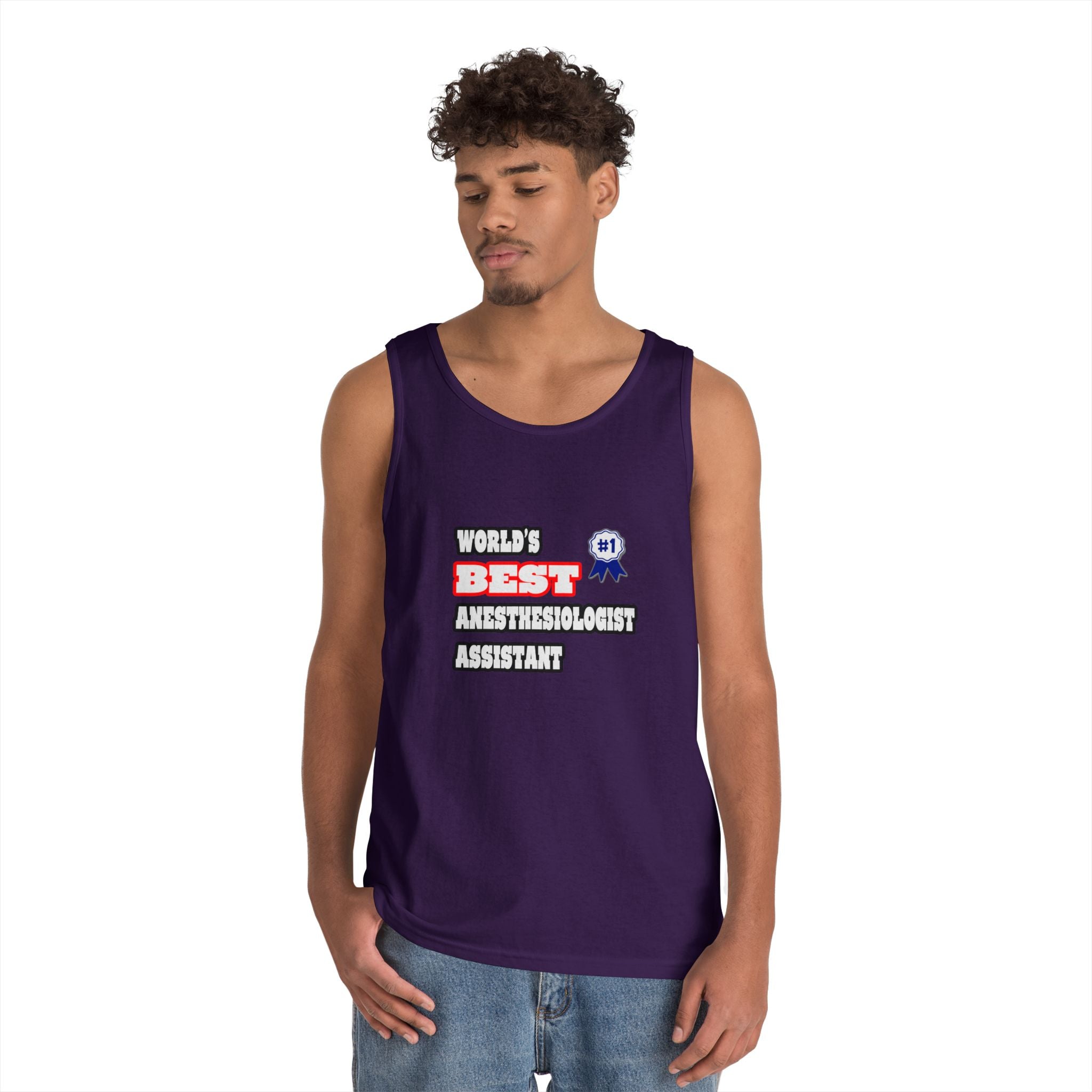 World's Best Anesthesiologist Assistant - Unisex Heavy Cotton Tank Top
