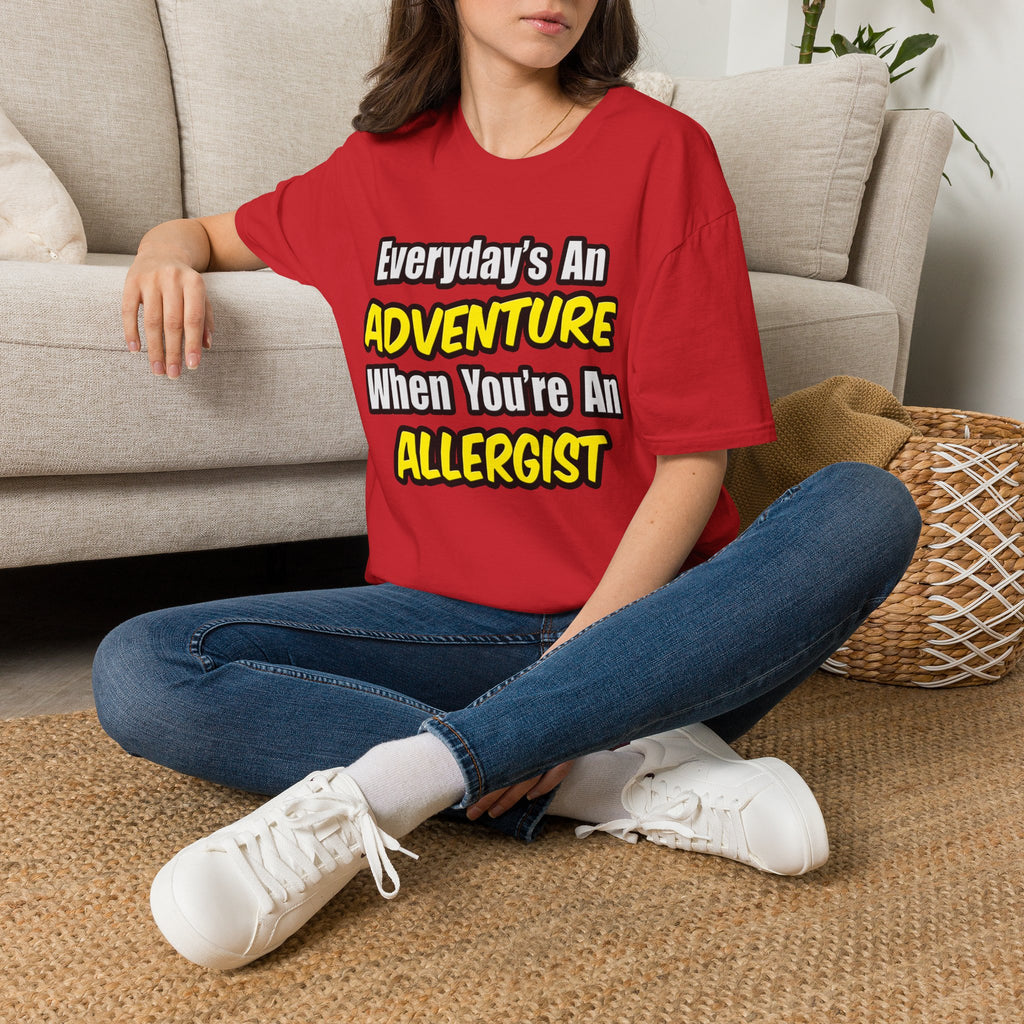 Everyday's An Adventure .. Allergist - Unisex Softstyle T-Shirt