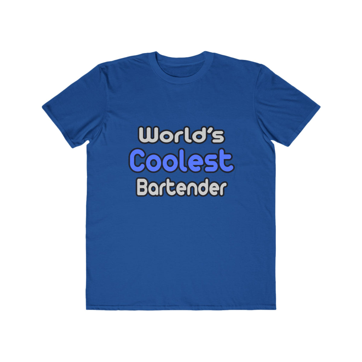 World's Coolest Bartender - Men's Lightweight Fashion Tee