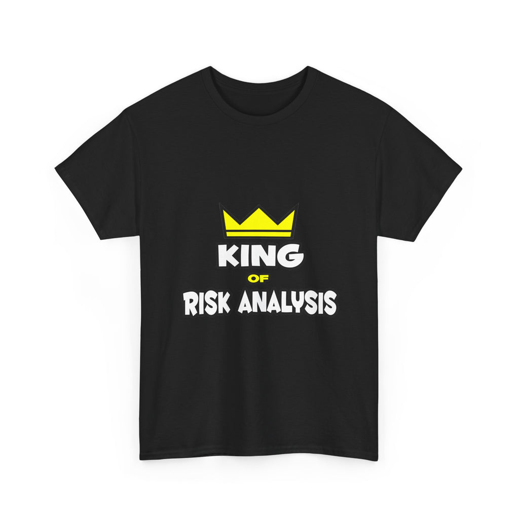 King of Risk Analysis - Unisex Heavy Cotton Tee