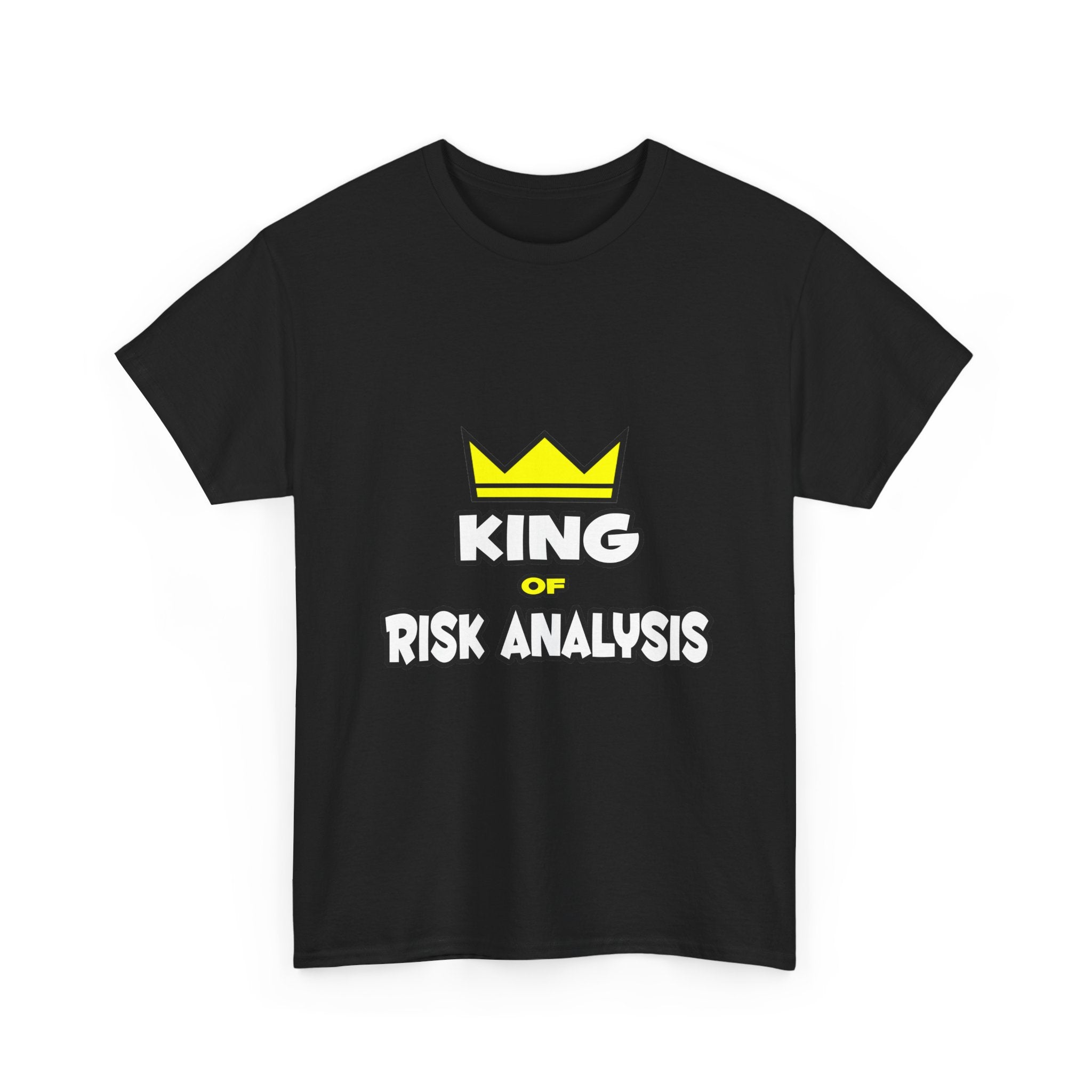 King of Risk Analysis - Unisex Heavy Cotton Tee