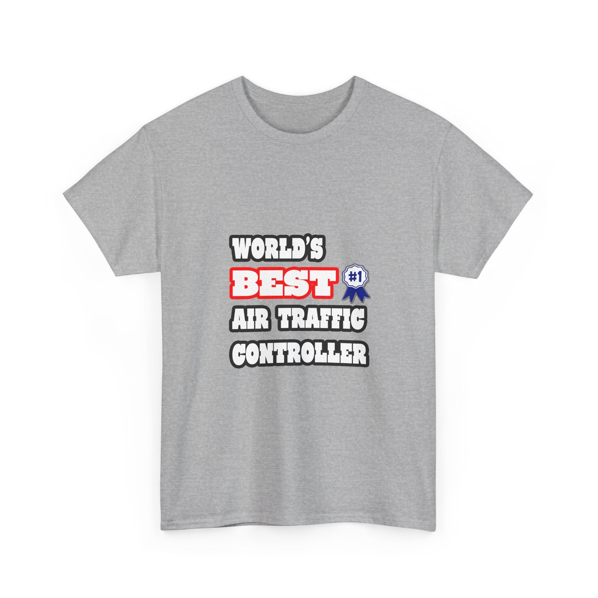 World's Best Air Traffic Controller - Unisex Heavy Cotton Tee