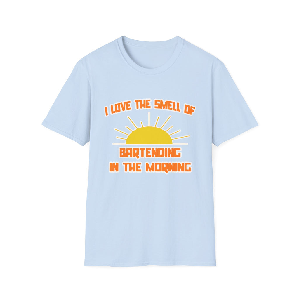 Smell of Bartending in the Morning - Unisex Softstyle T-Shirt