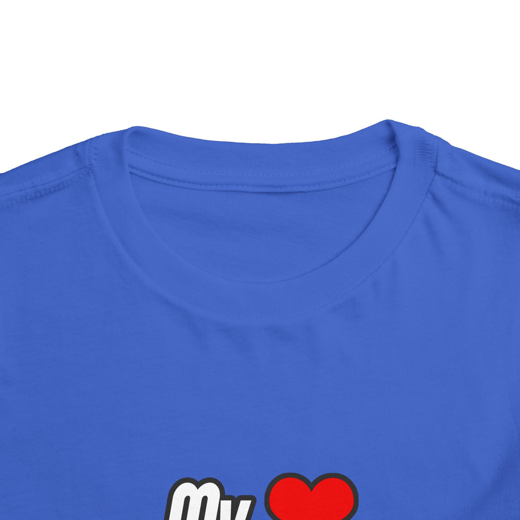 My Heart Belongs To A Doctor - Toddler Short Sleeve Tee