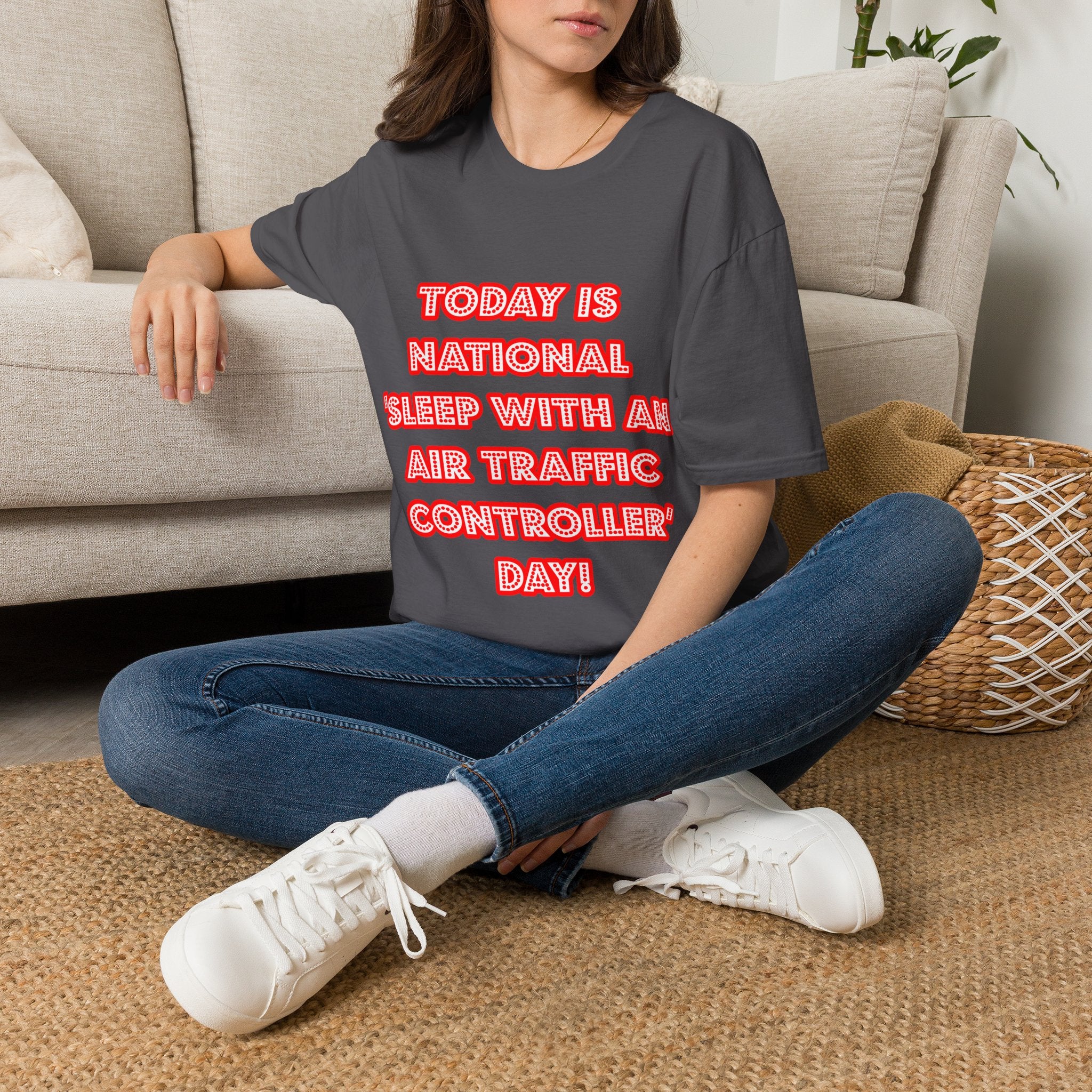 National 'Sleep With an Air Traffic Controller' Day - Unisex Softstyle T-Shirt