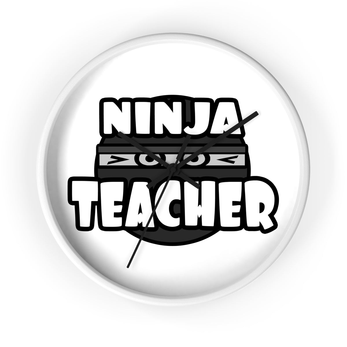 Ninja Teacher - Wall Clock