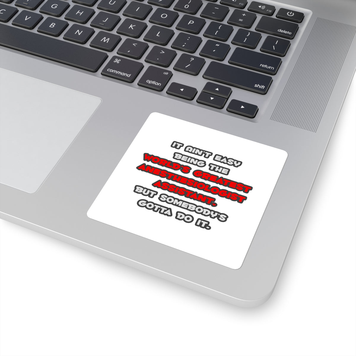 World's Greatest Anesthesiologist Asst Joke - Square Stickers