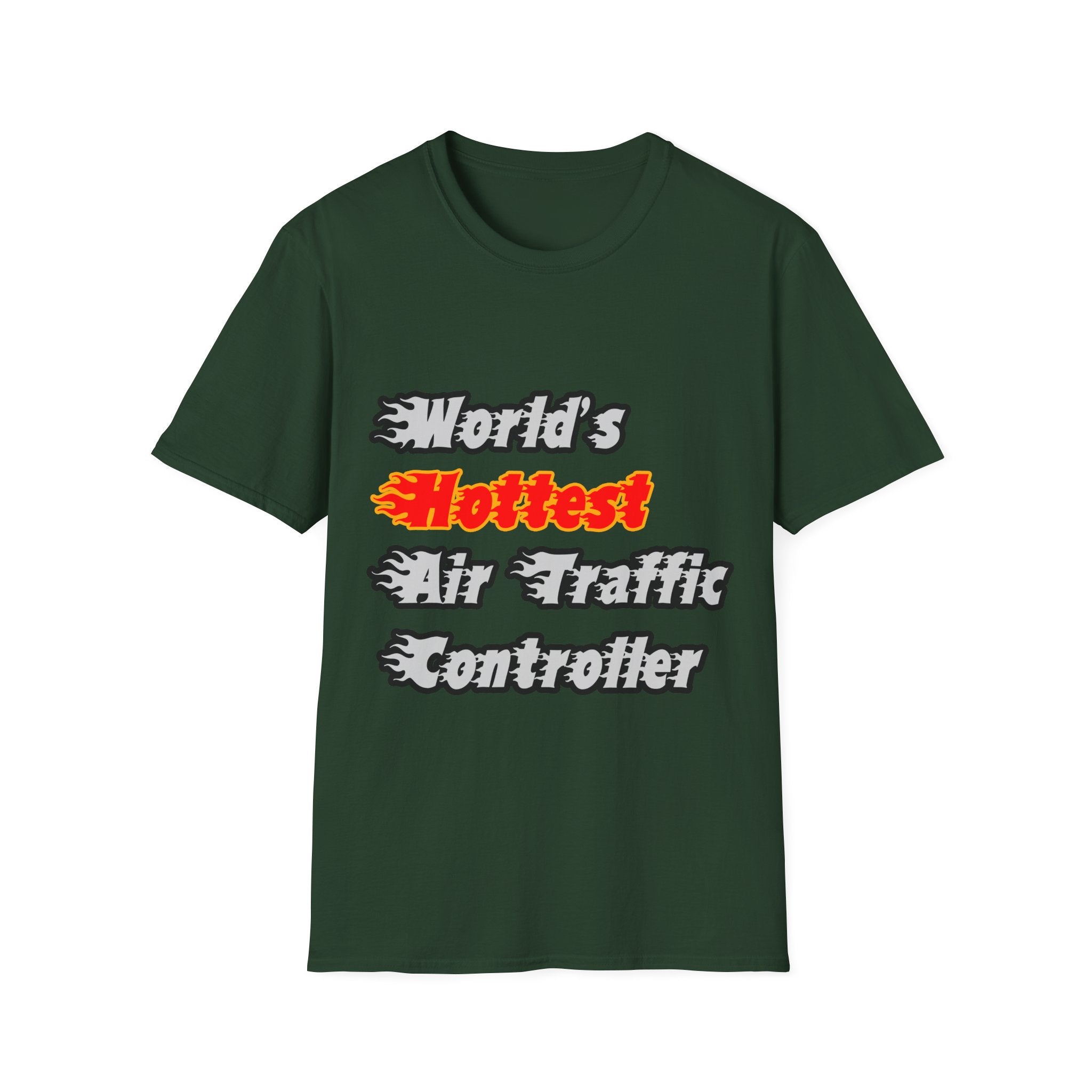 World's Hottest Air Traffic Controller - Unisex Softstyle T-Shirt