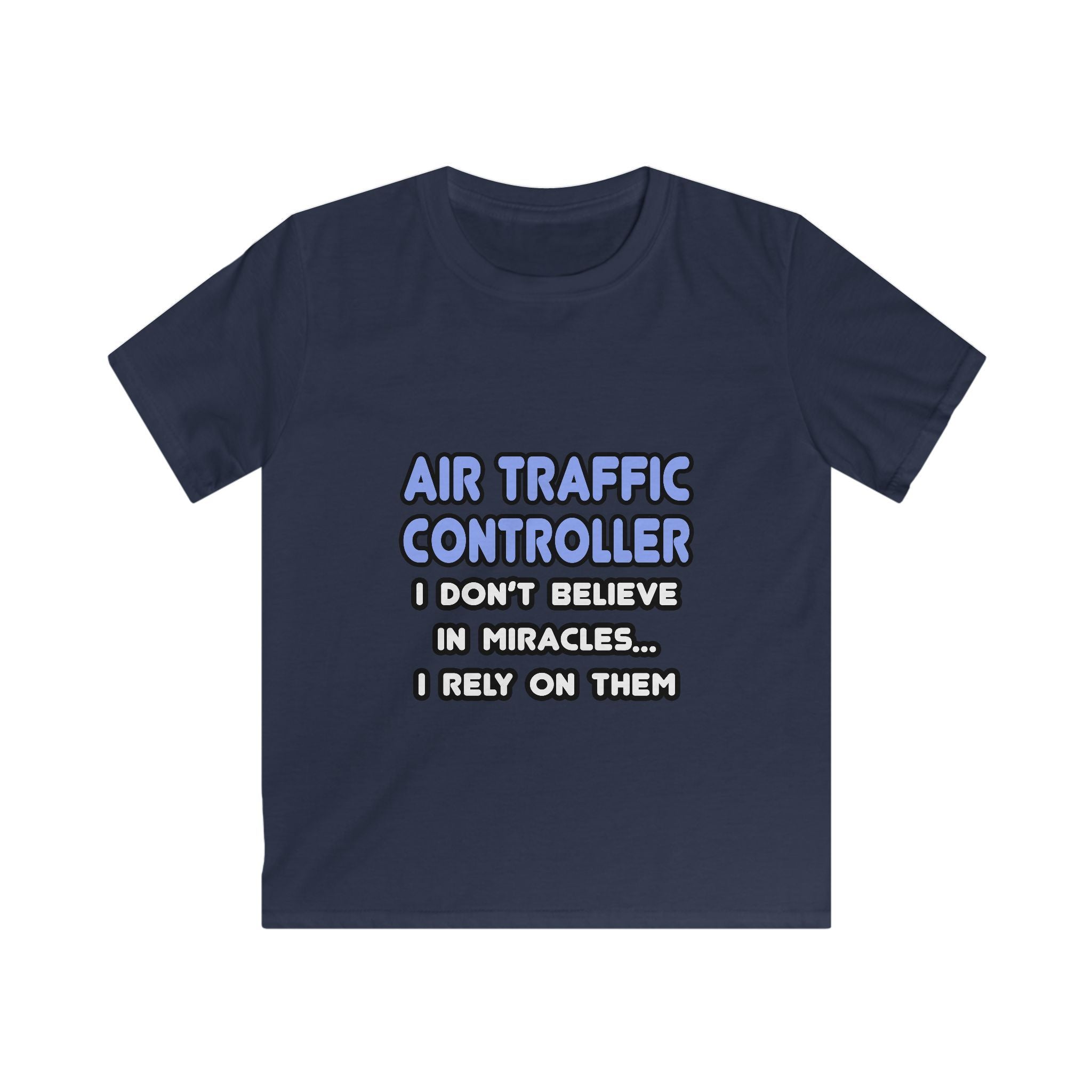 Miracles and Air Traffic Controllers - Kids Softstyle Tee