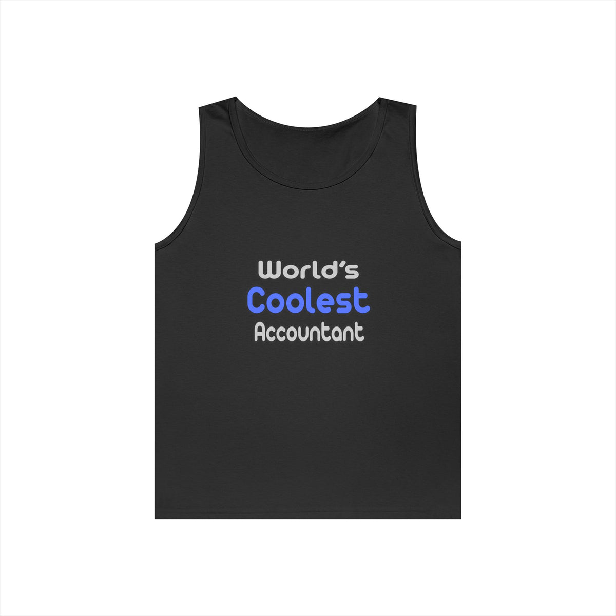 World's Coolest Accountant - Unisex Heavy Cotton Tank Top