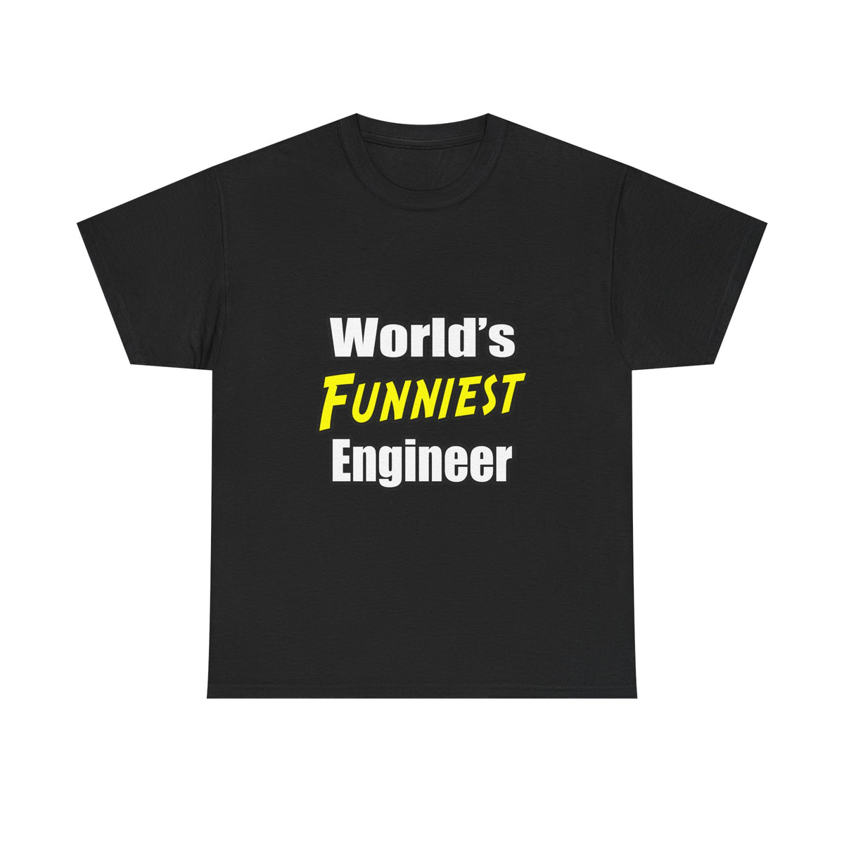 World's Funniest Engineer - Unisex Heavy Cotton Tee