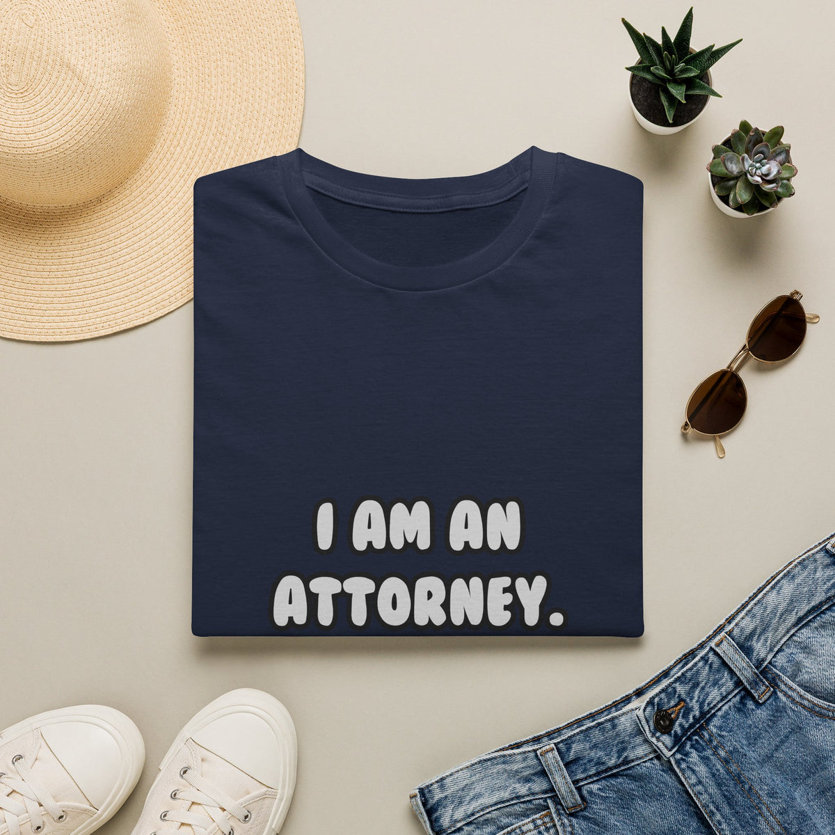 Deal With It ... Funny Attorney - Unisex Softstyle T-Shirt