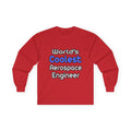 World's Coolest Aerospace Engineer - Unisex Ultra Cotton Long Sleeve Tee