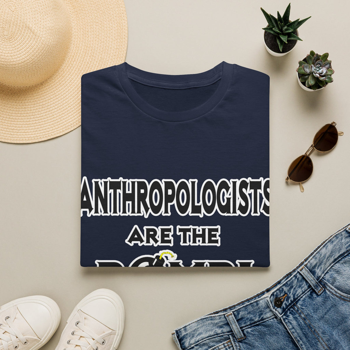 Anthropologists Are The Bomb! - Unisex Softstyle T-Shirt