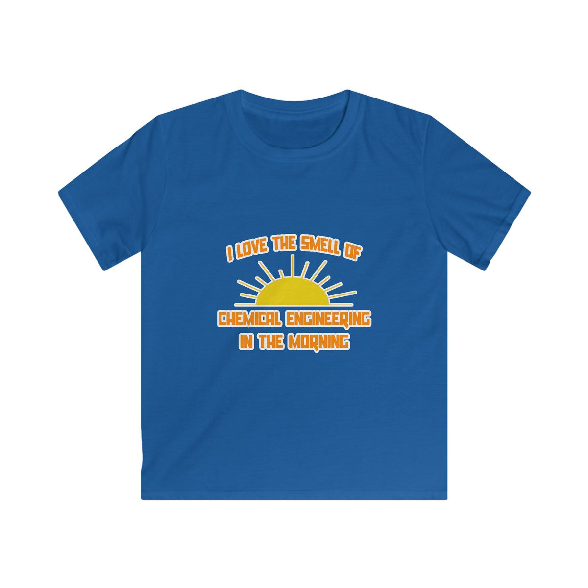 Smell of Chemical Engineering in the Morning - Kids Softstyle Tee
