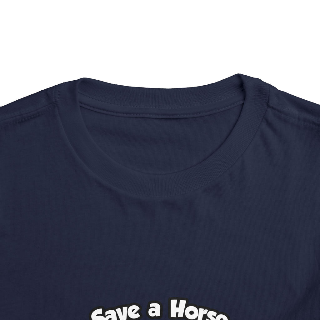 Save a Horse, Ride an Athletic Trainer - Toddler Short Sleeve Tee