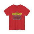 Biochemist...Superior Intelligence - Unisex Heavy Cotton Tee