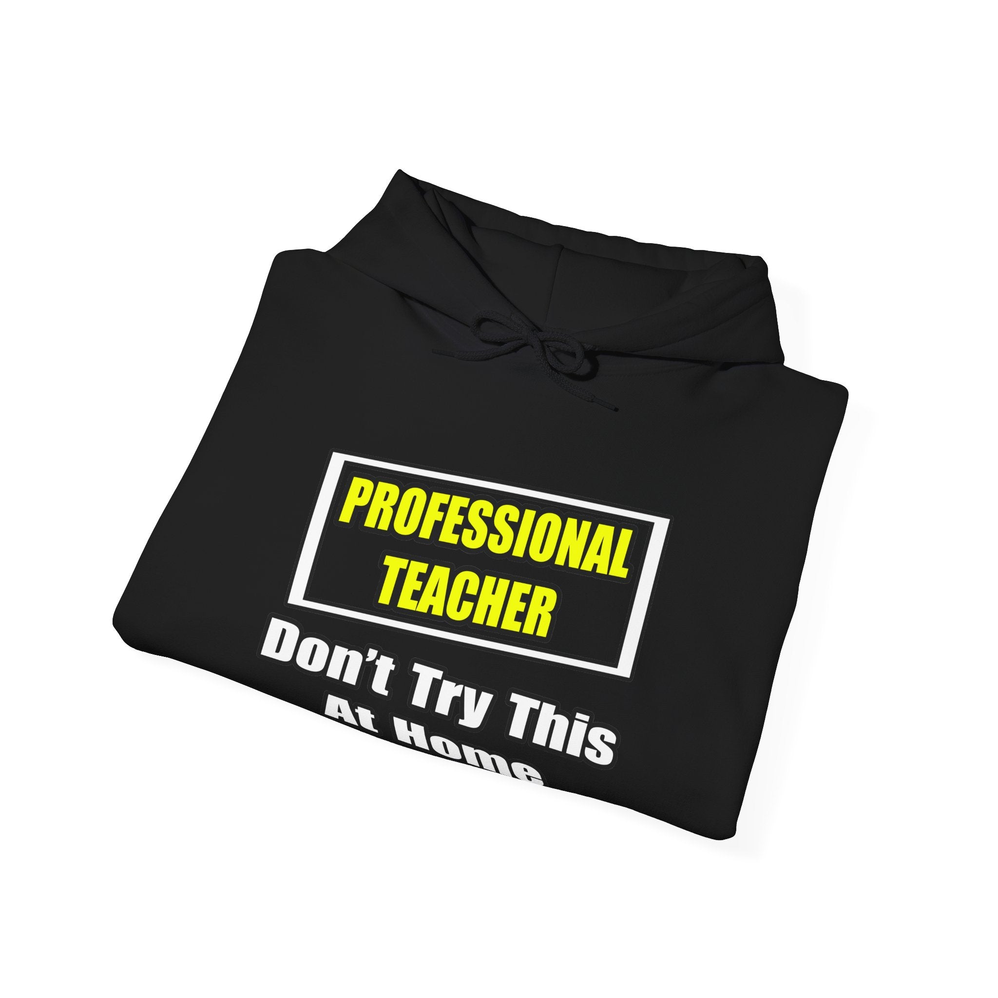 Professional Teacher...Don't Try This At Home - Unisex Heavy Blend™ Hooded Sweatshirt