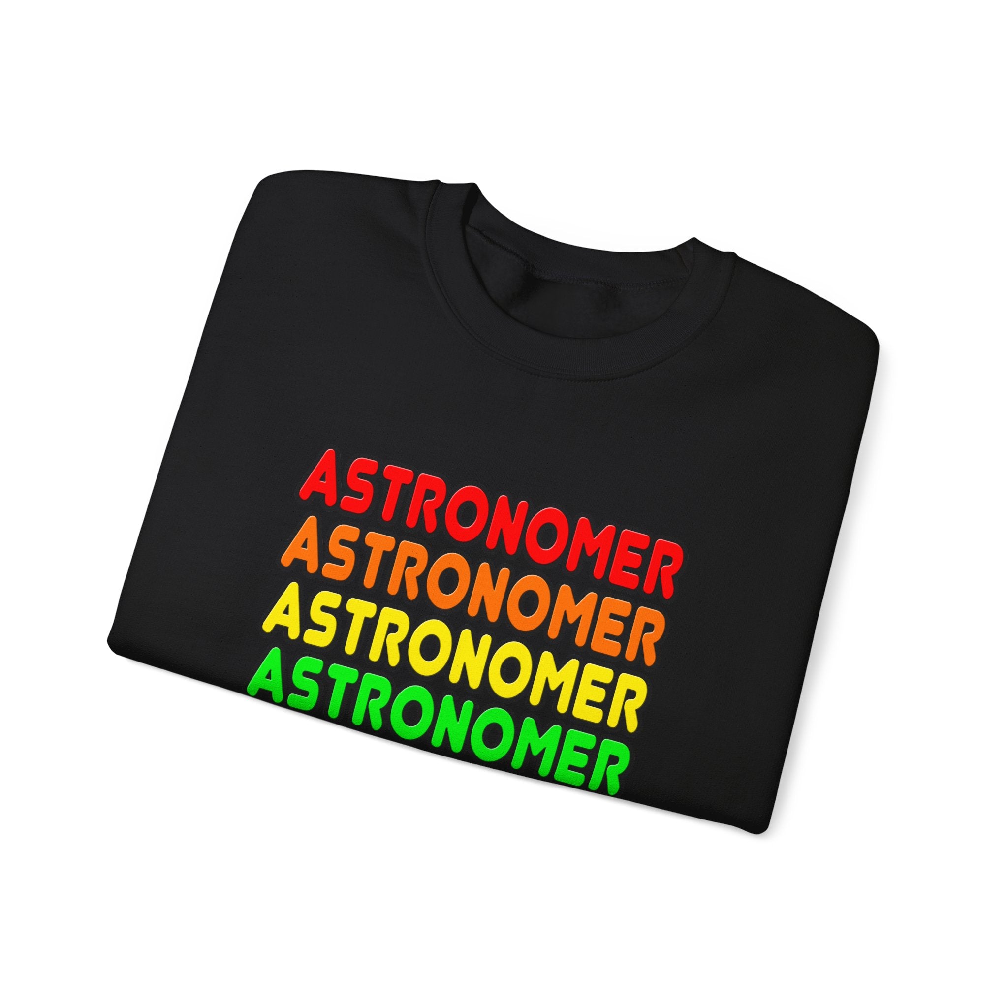 Rainbow Astronomer - Unisex Heavy Blend™ Crewneck Sweatshirt