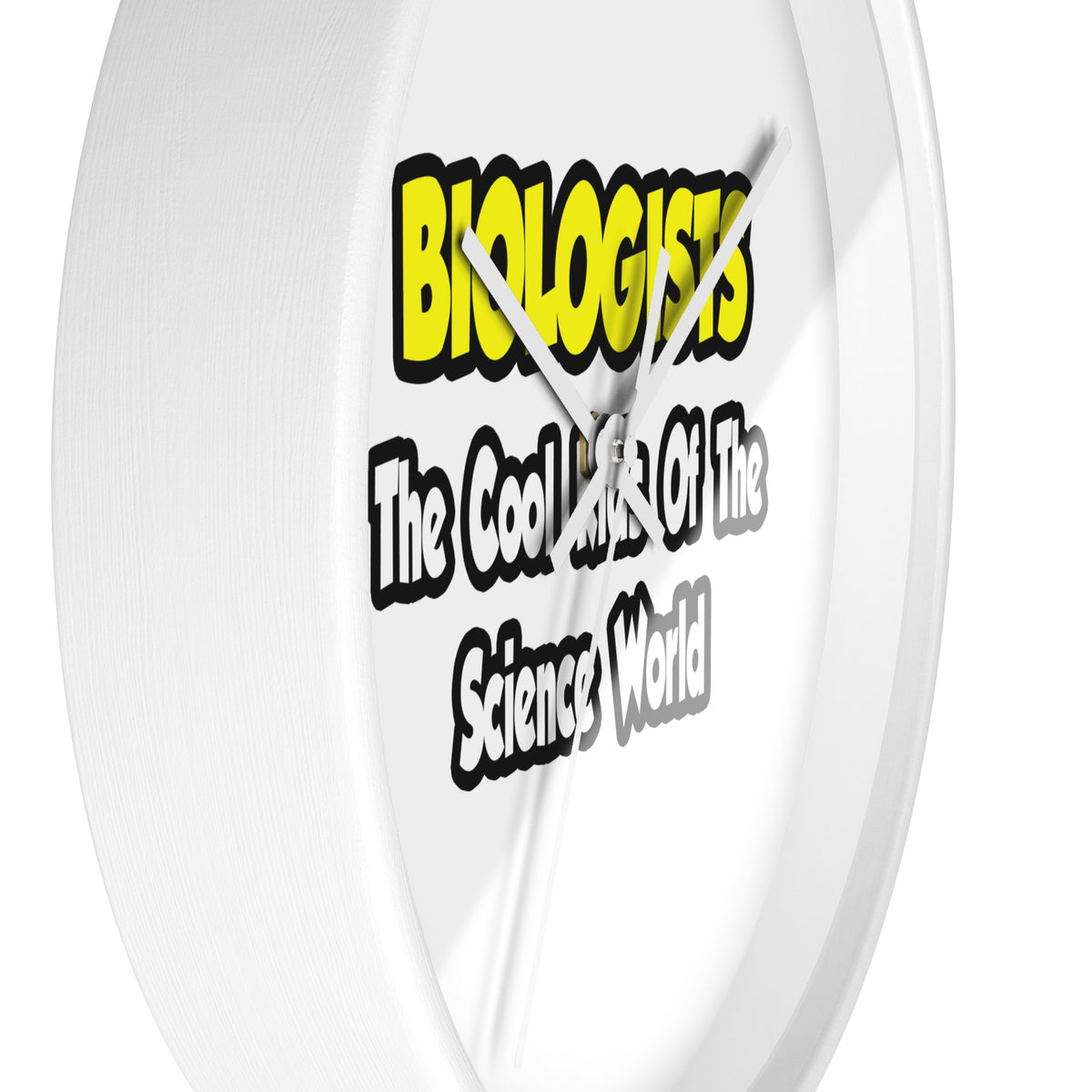 Biologists...Cool Kids of Science World - Wall Clock