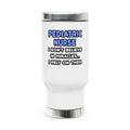 Miracles and Pediatric Nurses - Stainless Steel Travel Mug with Handle, 14oz