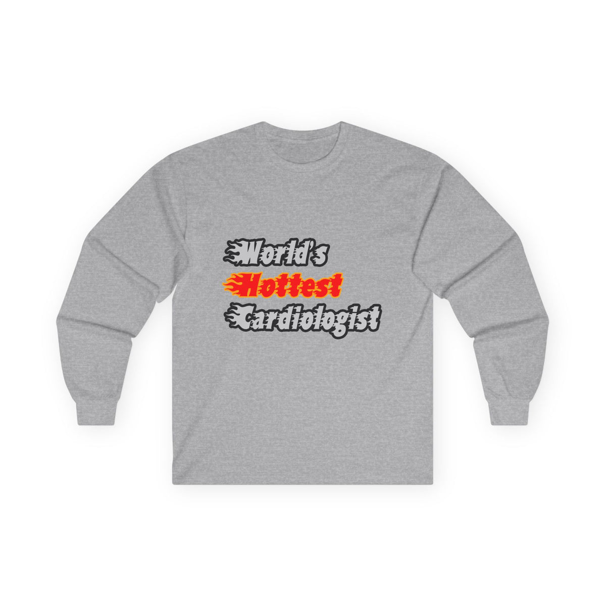 World's Hottest Cardiologist - Unisex Ultra Cotton Long Sleeve Tee