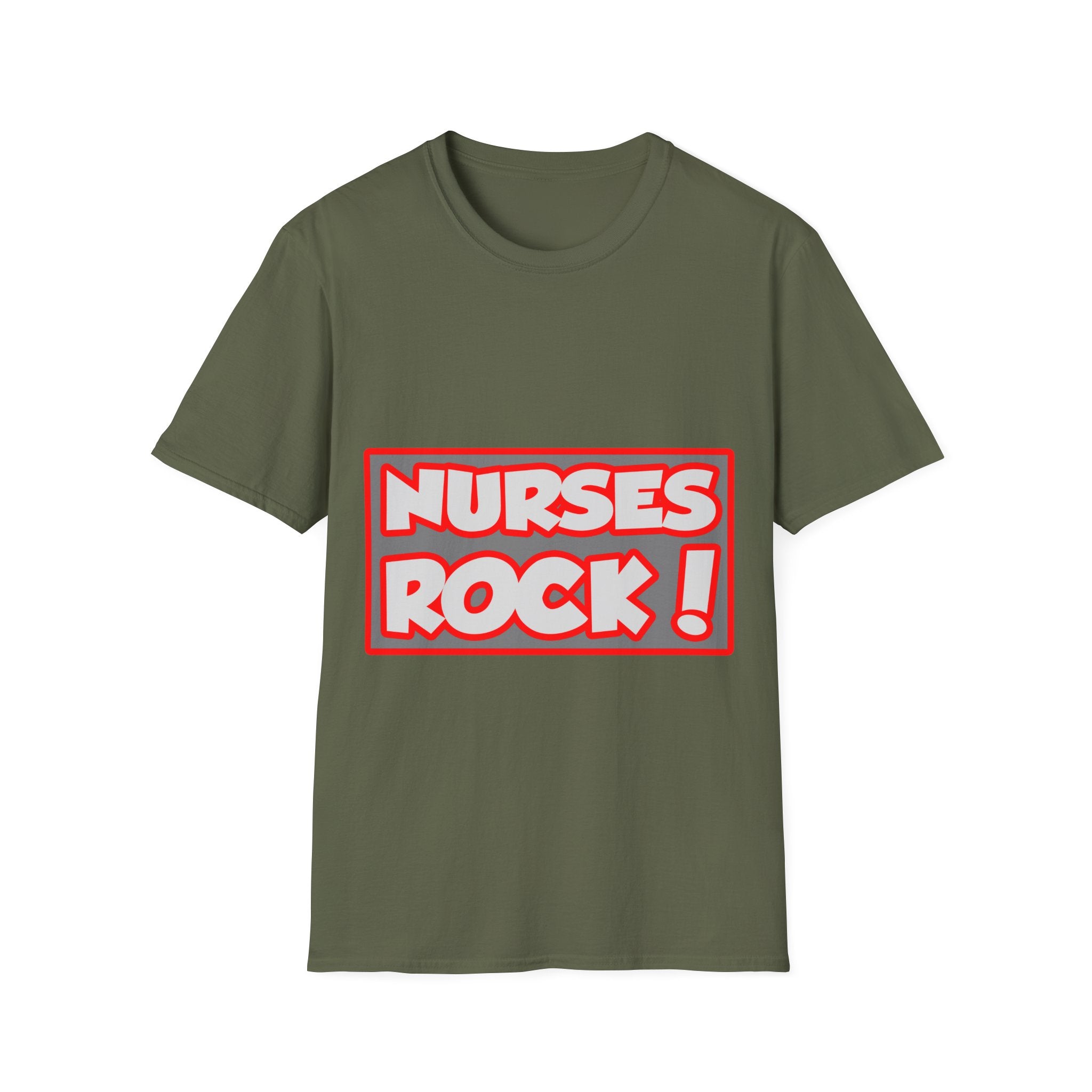 Nurses Rock! - Unisex Softstyle T-Shirt