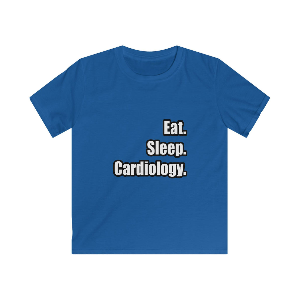 Eat. Sleep. Cardiology - Kids Softstyle Tee