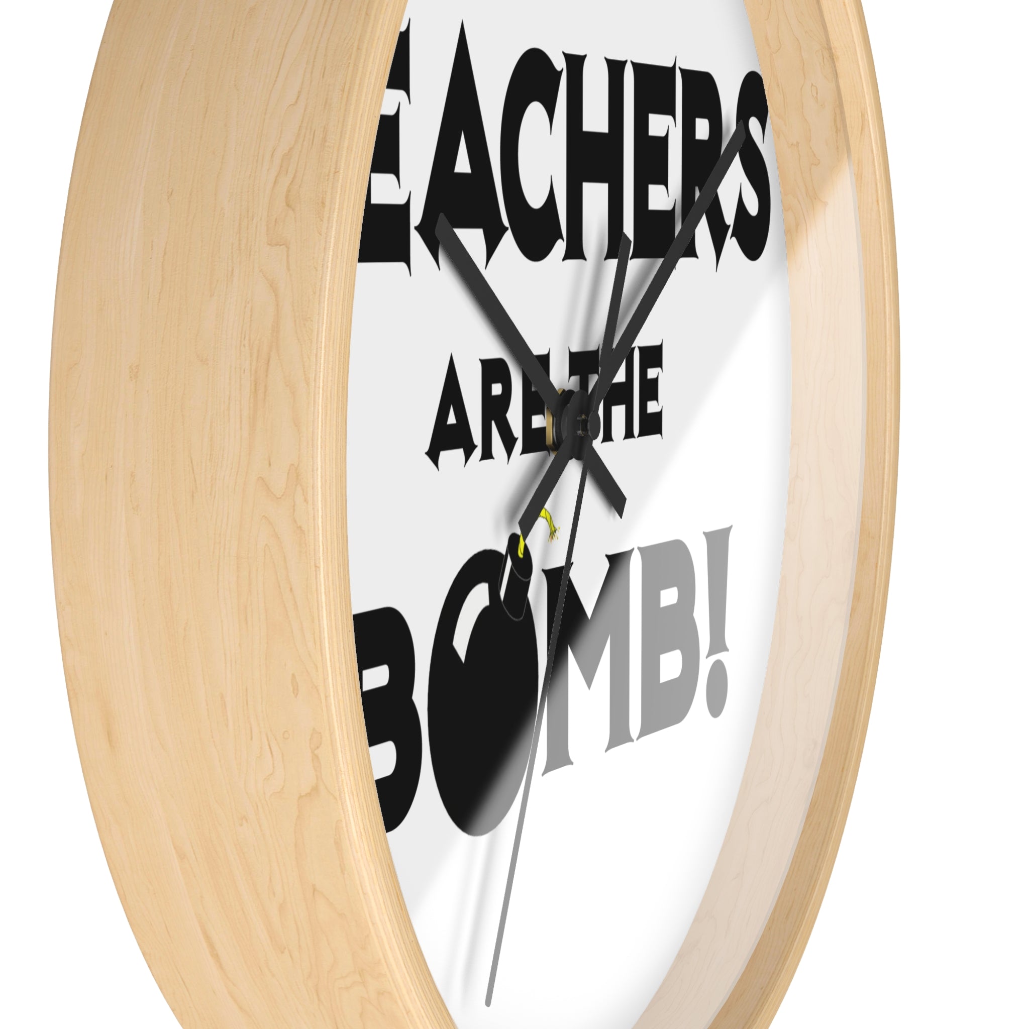 Teachers Are The Bomb! - Wall Clock