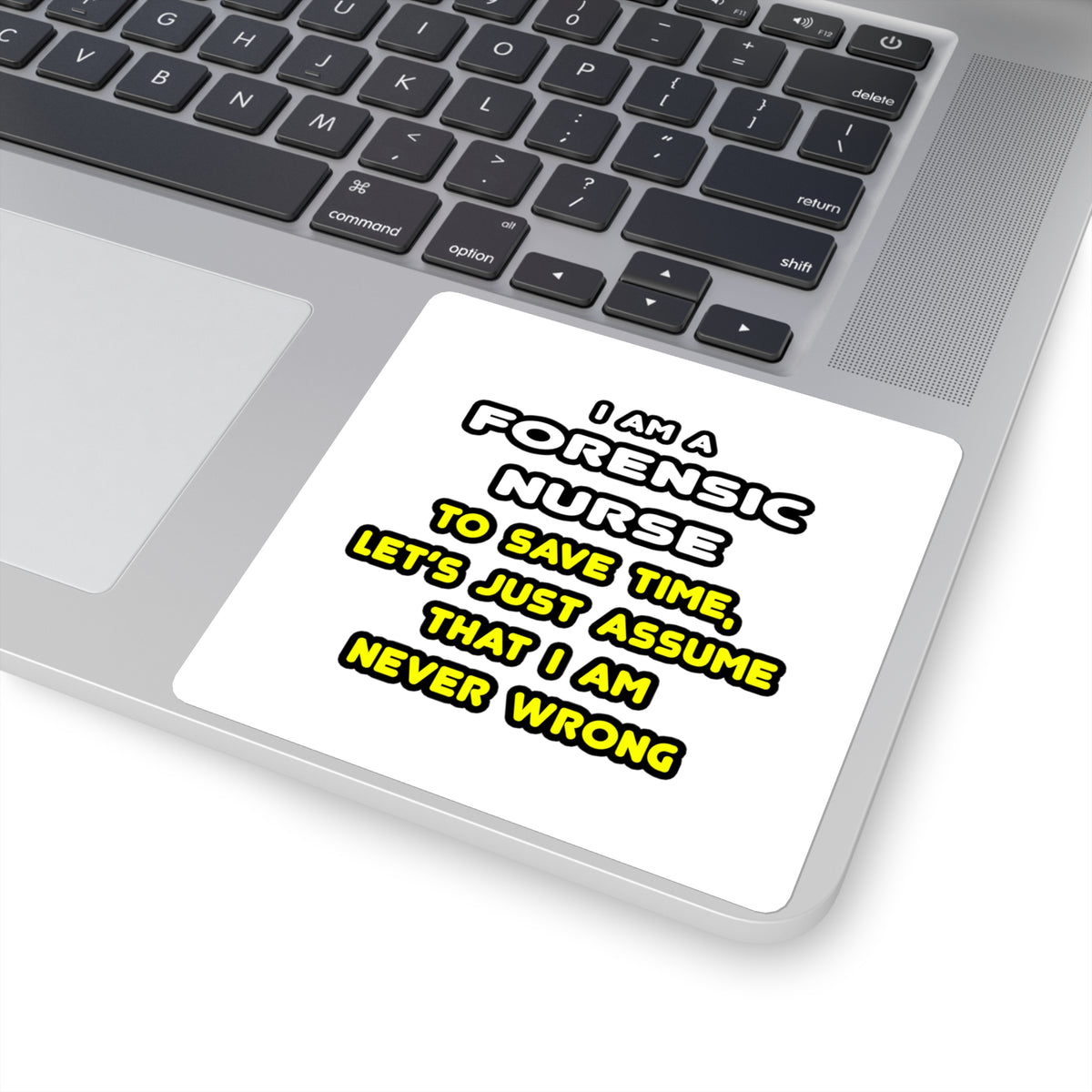 Funny Forensic Nurse T Shirts and Gifts - Square Stickers