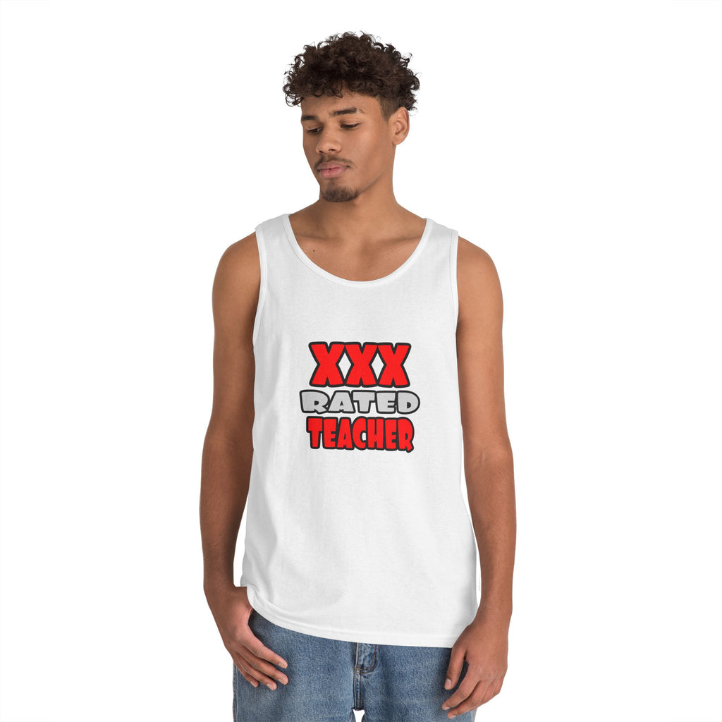 XXX Rated Teacher - Unisex Heavy Cotton Tank Top