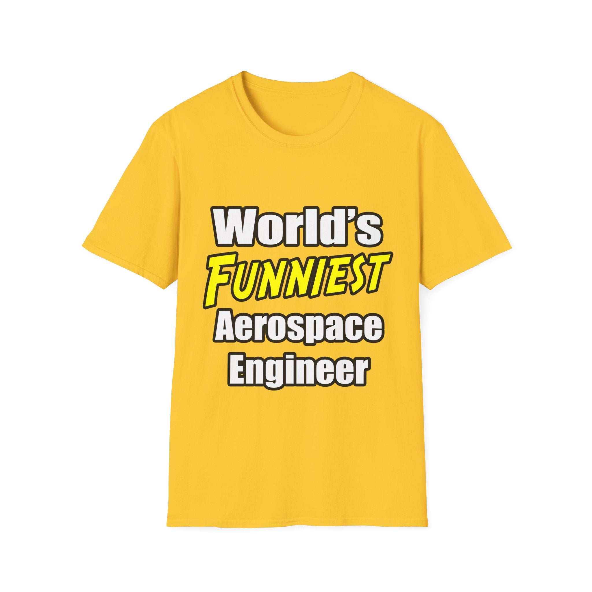 World's Funniest Aerospace Engineer - Unisex Softstyle T-Shirt