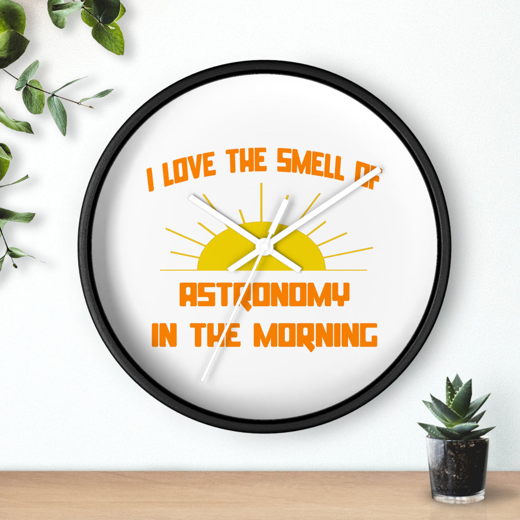Smell of Astronomy in the Morning - Wall Clock