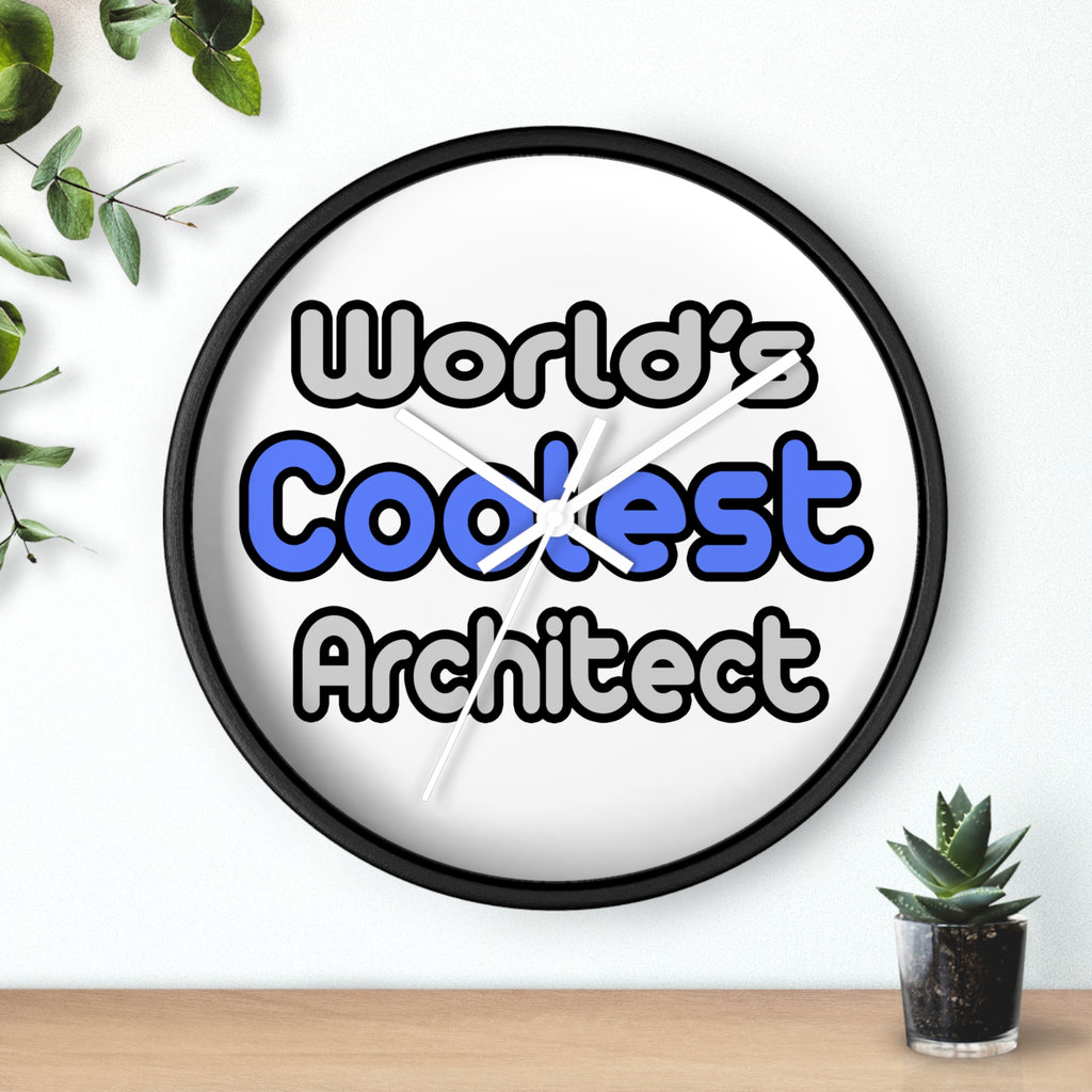 World's Coolest Architect - Wall Clock