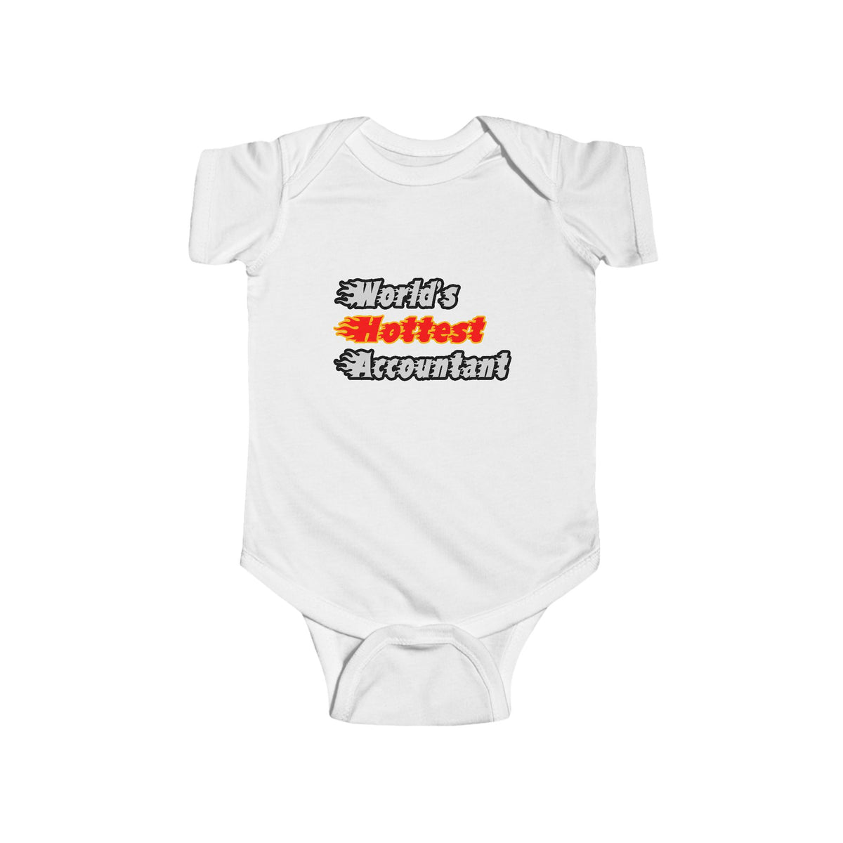 World's Hottest Accountant - Infant Fine Jersey Bodysuit