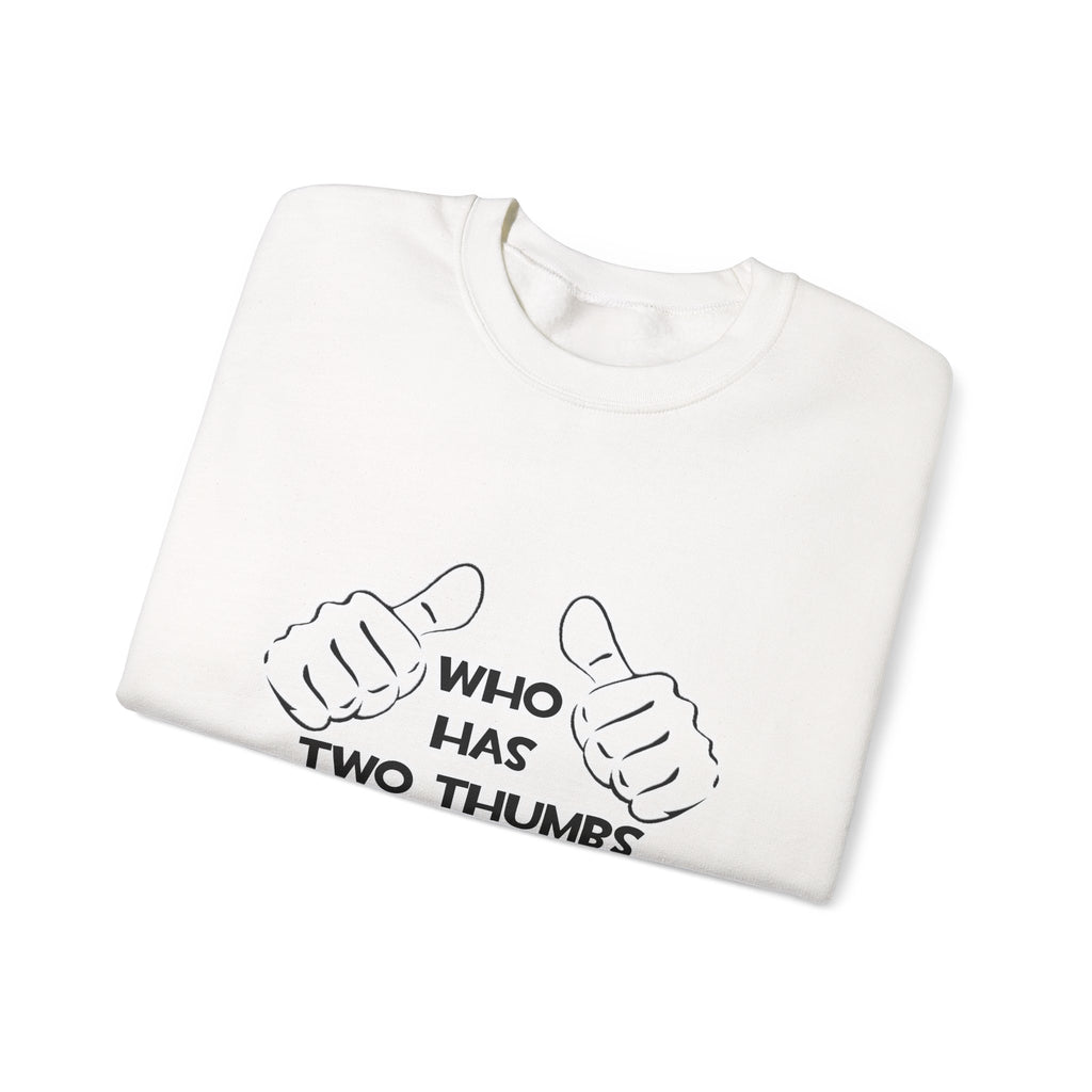 Two Thumbs...Aerospace Engineer - Unisex Heavy Blend™ Crewneck Sweatshirt