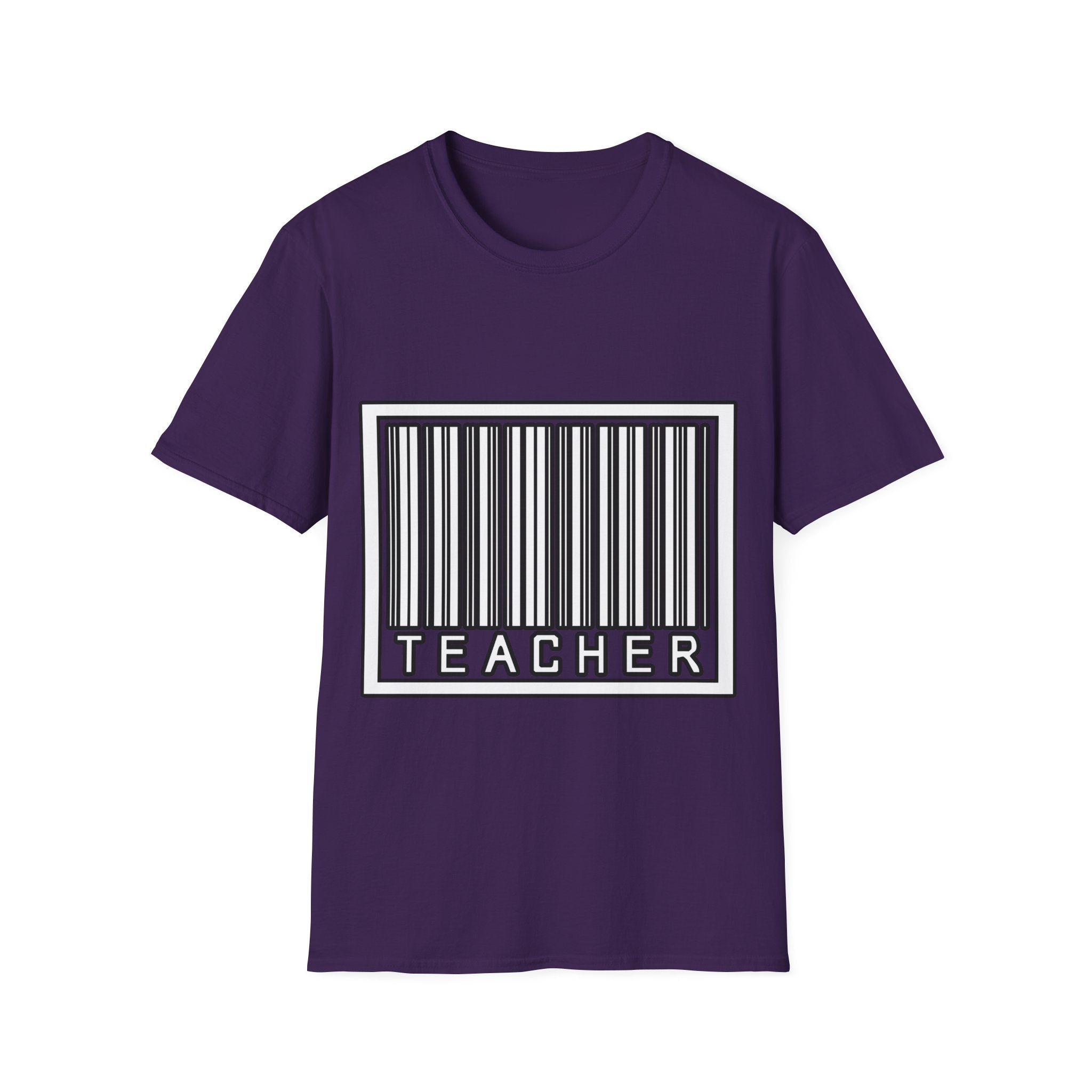 Barcode Teacher - Unisex Softstyle T-Shirt