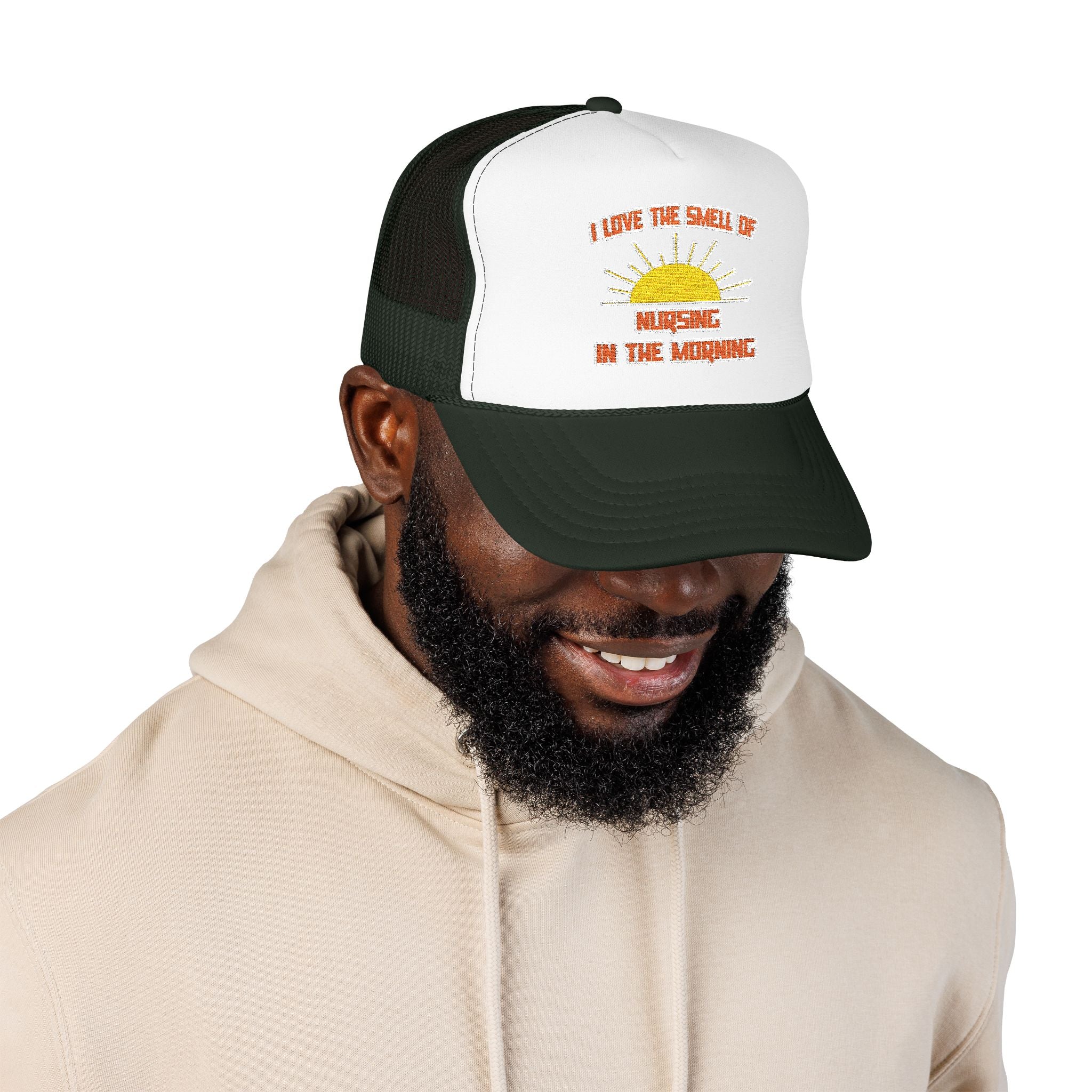 Smell of Nursing in the Morning - Foam Trucker Hat