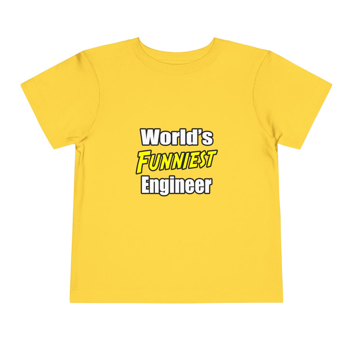 World's Funniest Engineer - Toddler Short Sleeve Tee