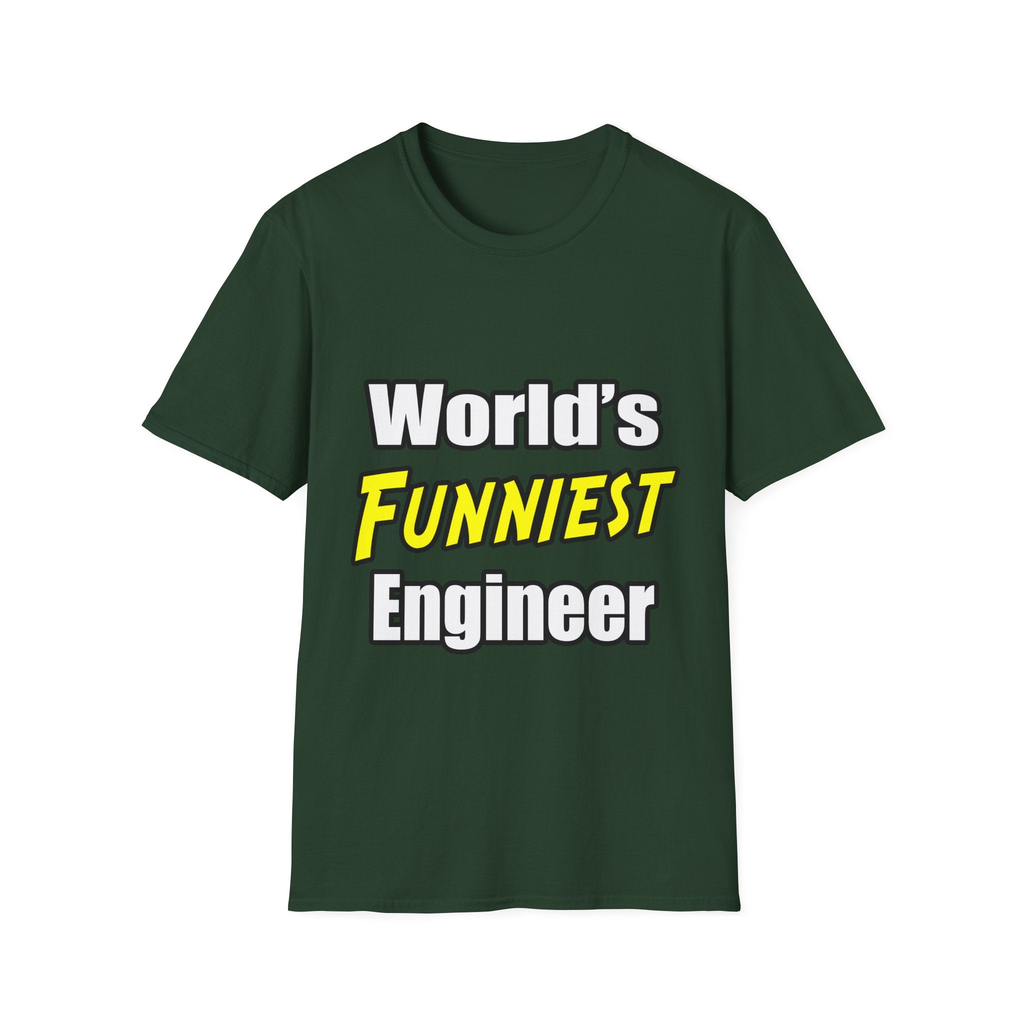 World's Funniest Engineer - Unisex Softstyle T-Shirt
