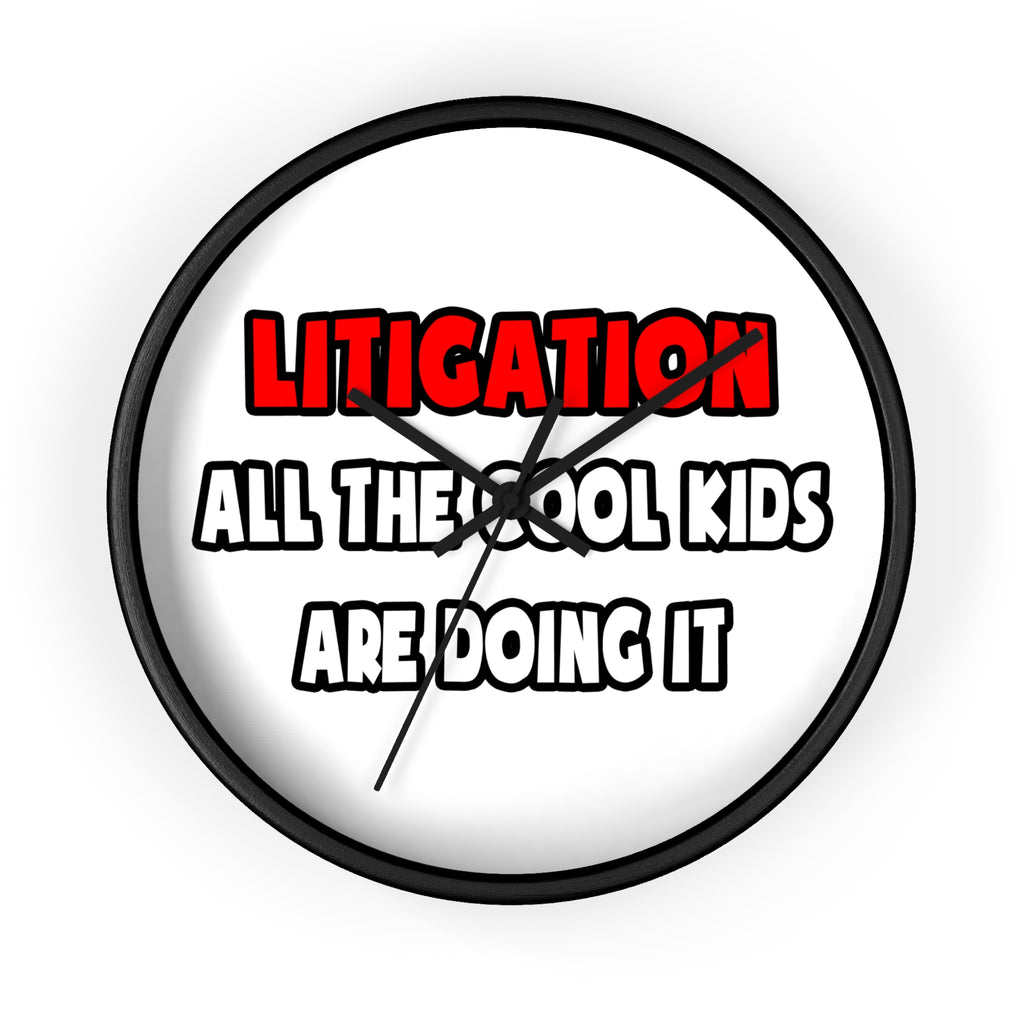 Funny Attorney Shirts and Gifts - Wall Clock