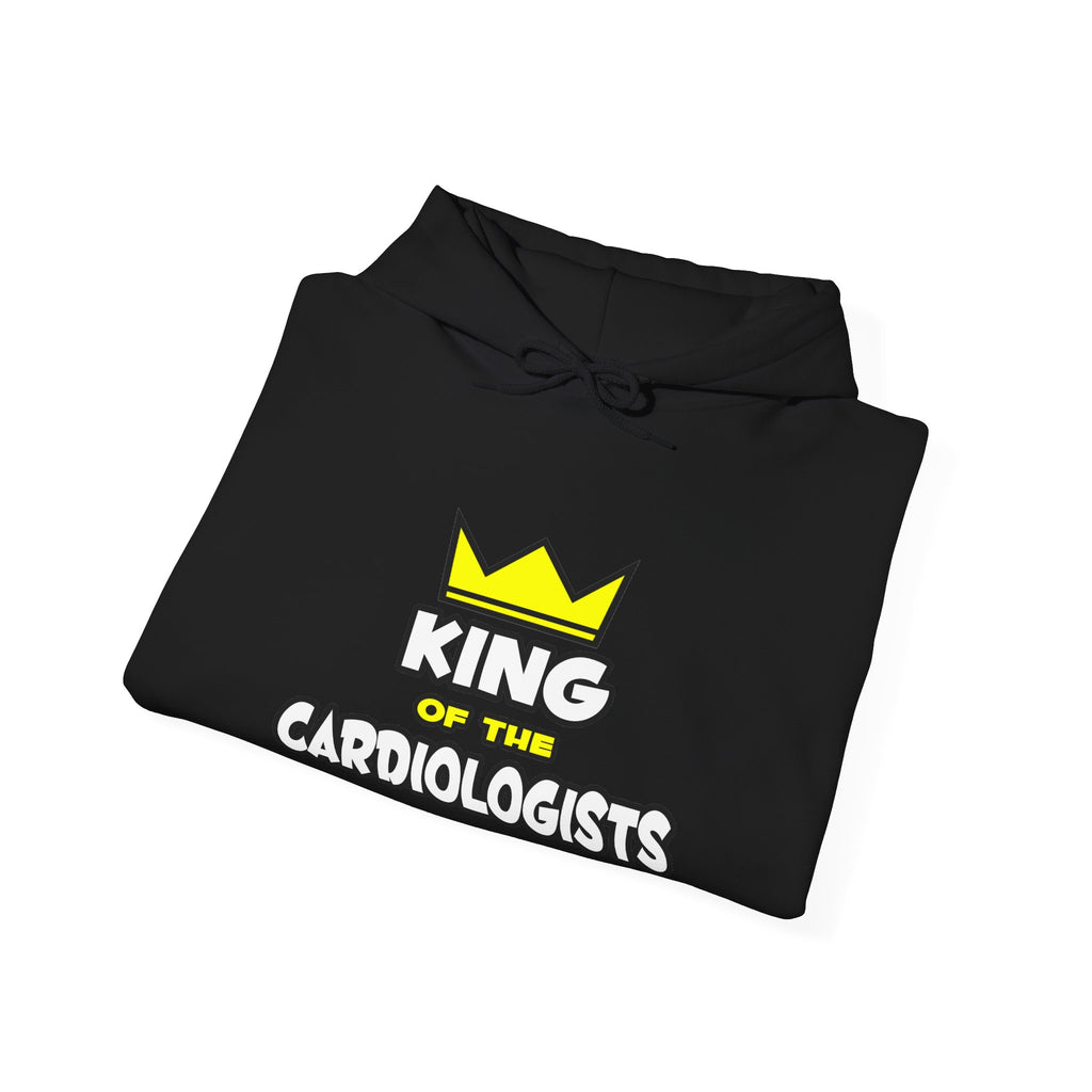 King of the Cardiologists - Unisex Heavy Blend™ Hooded Sweatshirt