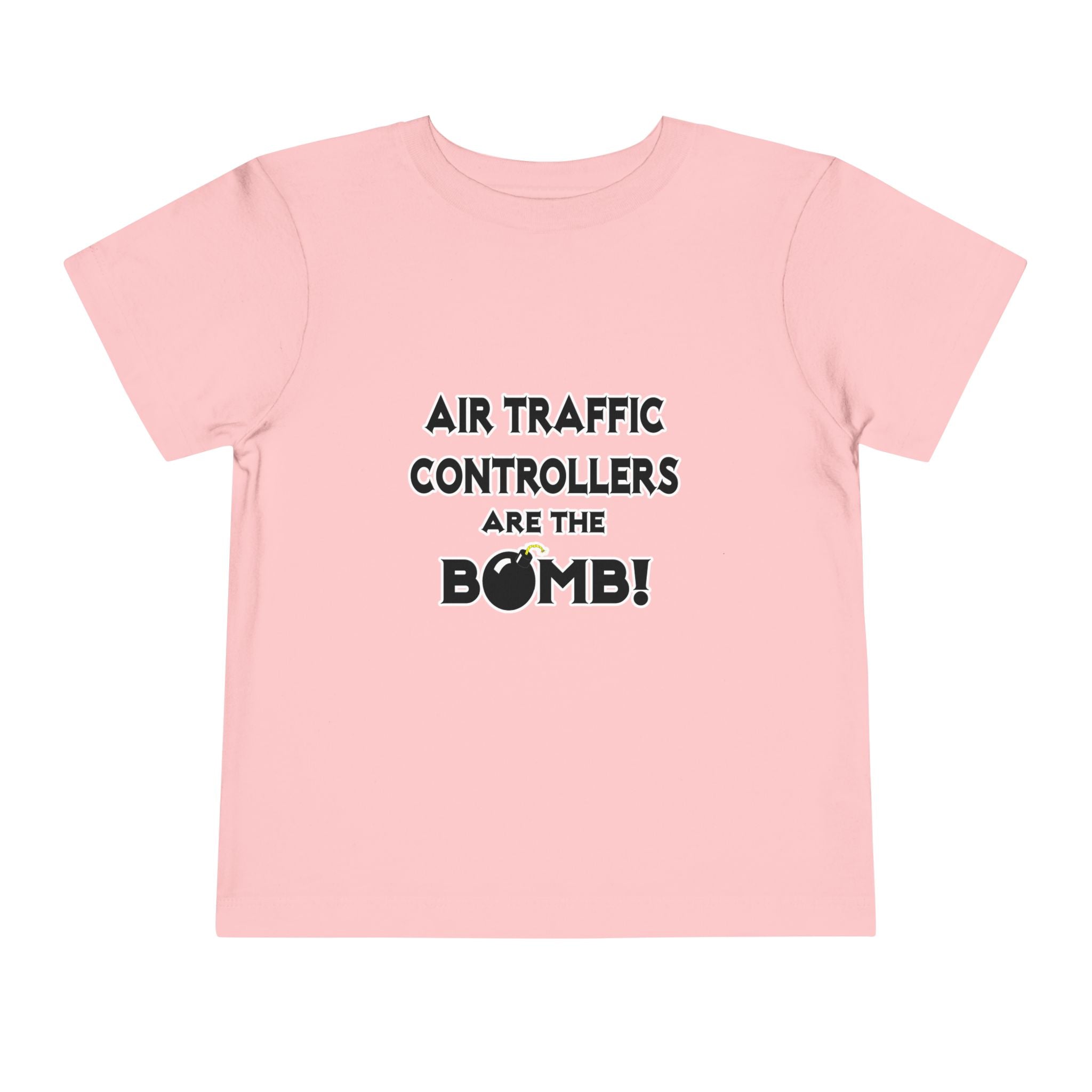 Air Traffic Controllers Are The Bomb! - Toddler Short Sleeve Tee