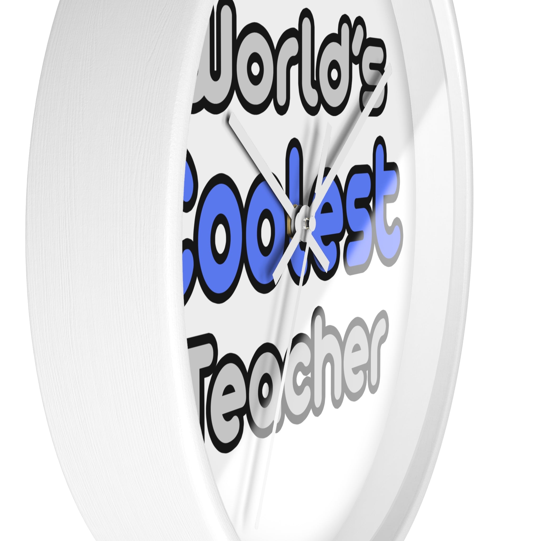 World's Coolest Teacher - Wall Clock