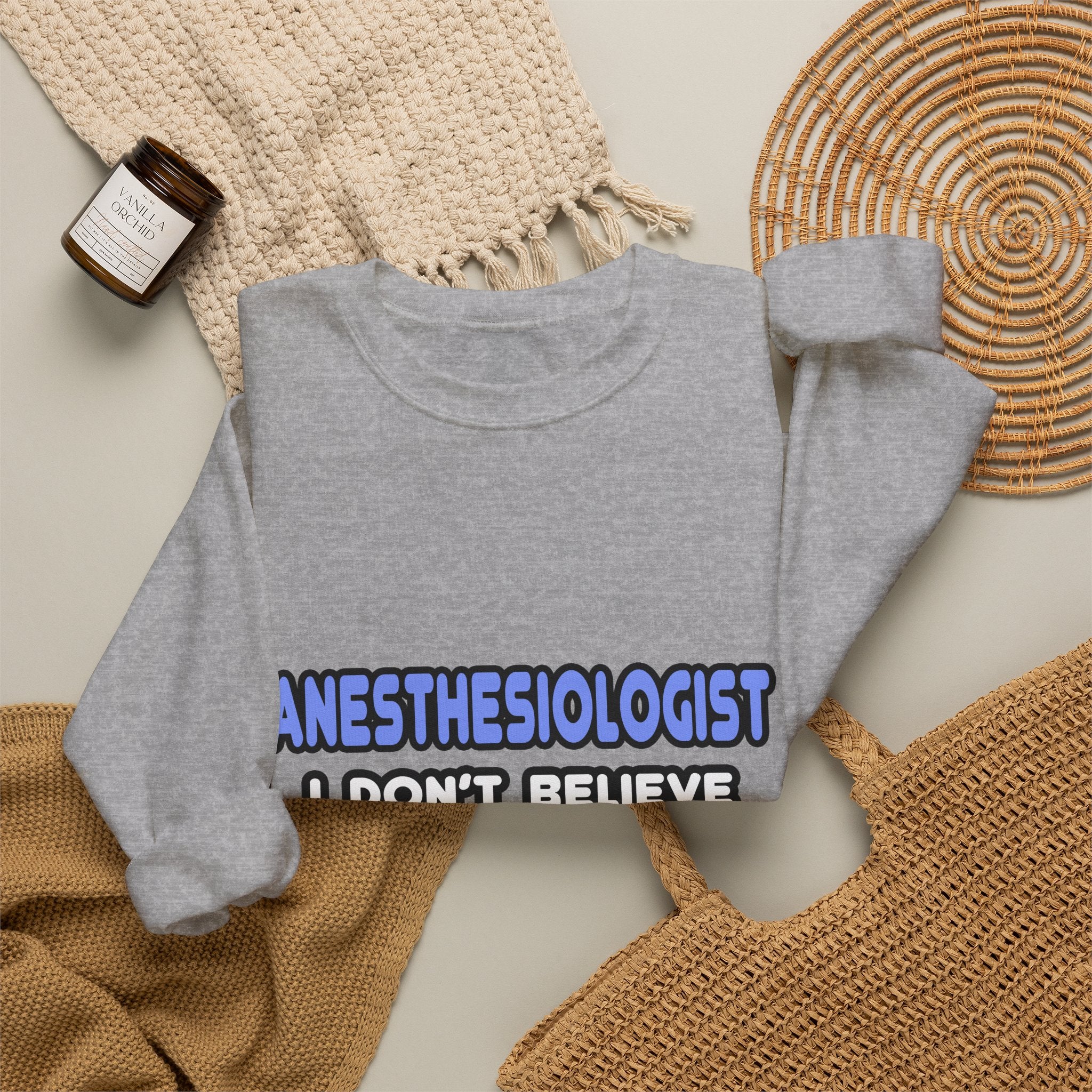 Miracles and Anesthesiologists - Unisex Heavy Blend™ Crewneck Sweatshirt
