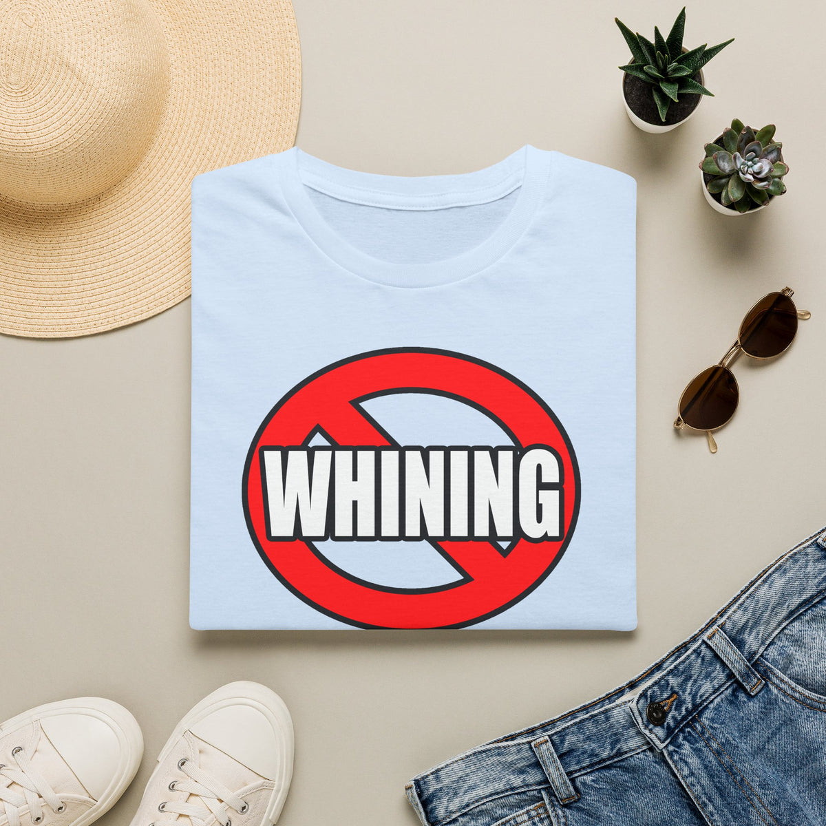 No Whining In Flight Nursing - Unisex Softstyle T-Shirt